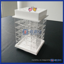 China Supplier New Productos destacados Acrylic Spinning Lipstick Holder